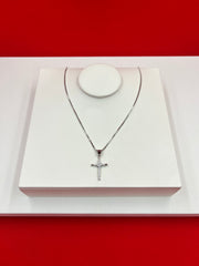 Cross Silver Pendant Necklace