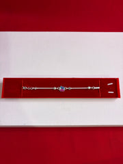 Kids Pure Silver Rakhi Bracelet (KSR14)