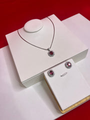 Pure Silver Pendant Set (WN90)