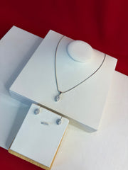 Pure Silver Pendant Set (WN218)