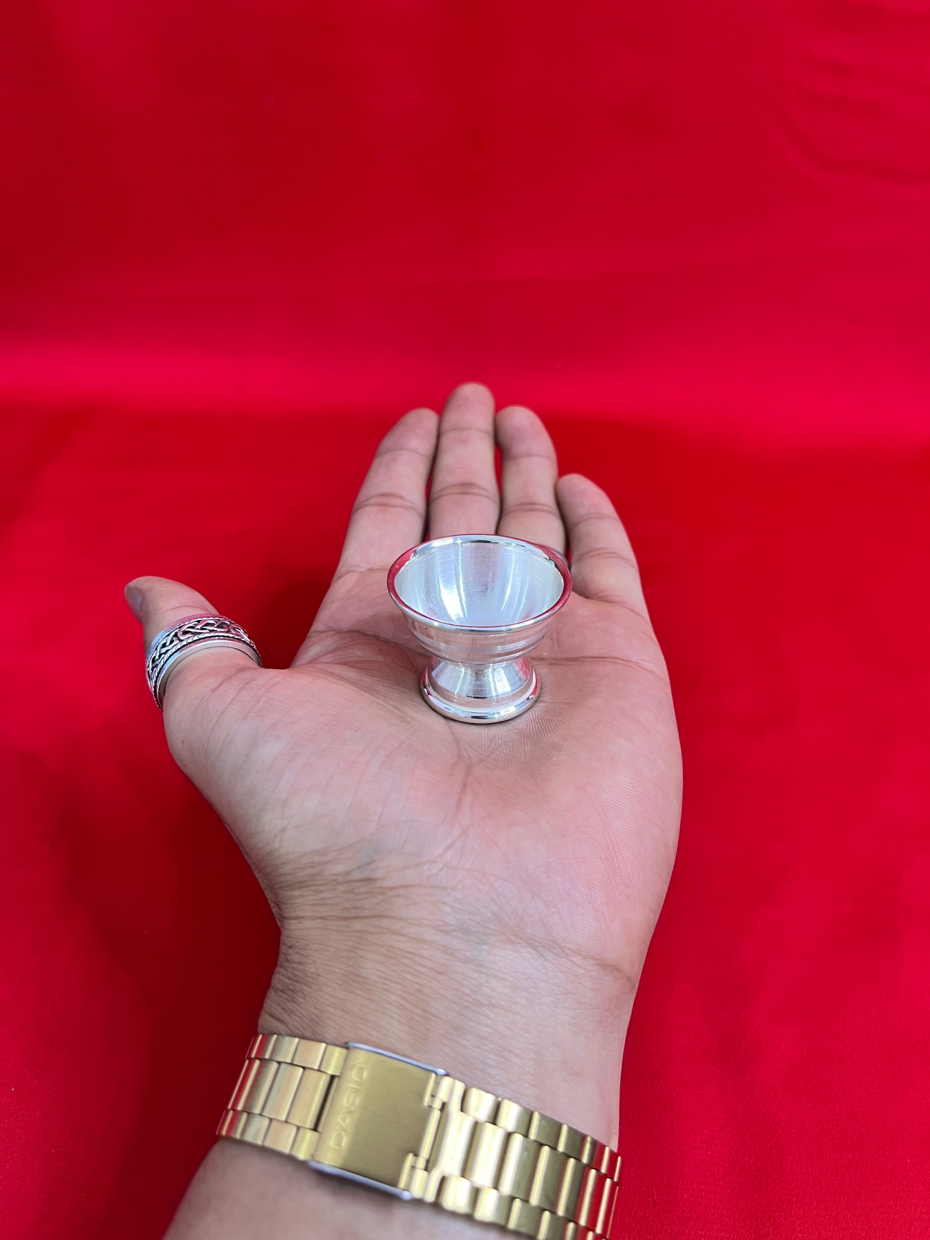 Pure Silver Jyot Diya