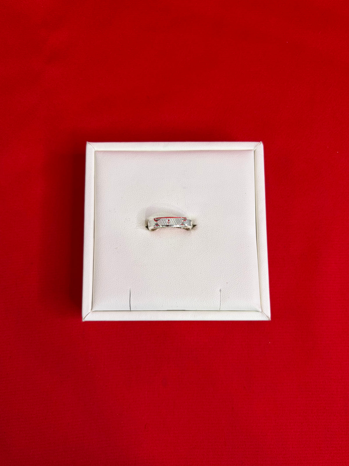 Pure Silver Band (Size 6) UB22