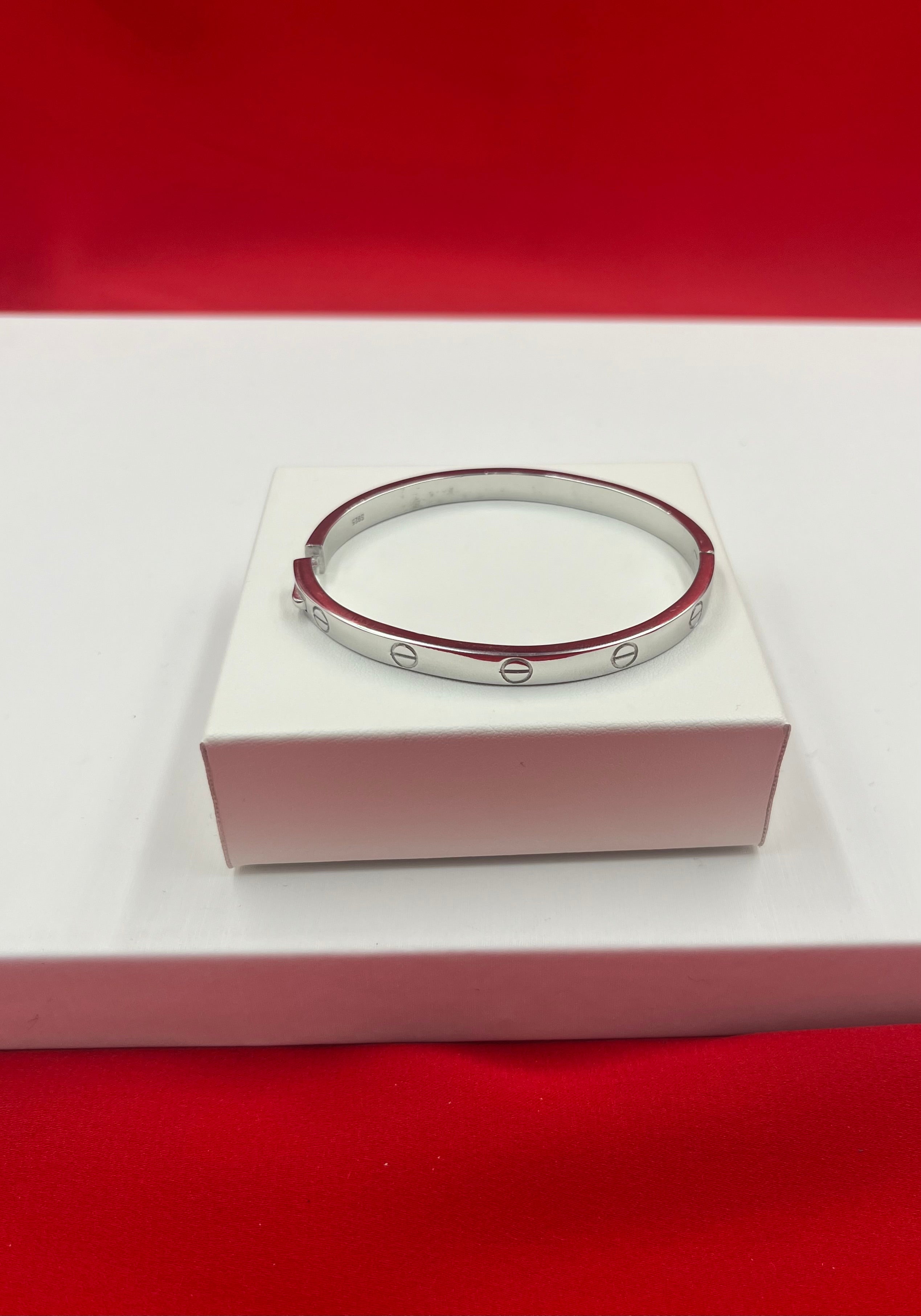 Cartier Pure Silver Bangel Bracelet 2.3