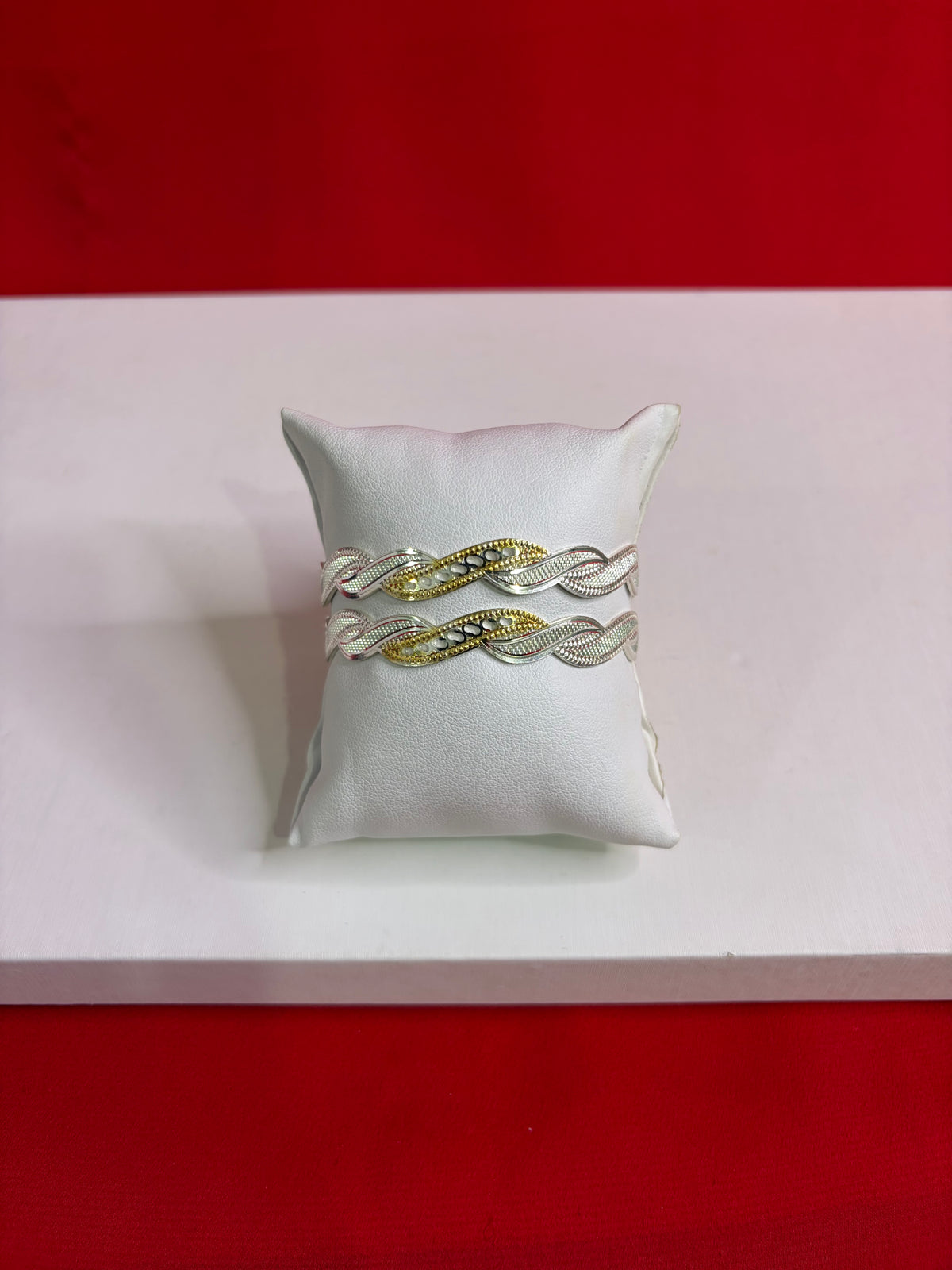 Pure Silver Bangle Pair 2.6 (SB98)