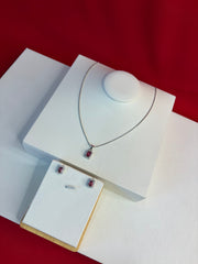 Pure Silver Pendant Set (WN214)
