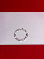 Men’s Pure Silver Cuban Bracelet (MB71)