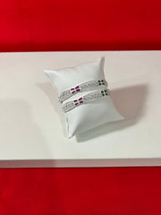 Pure Silver Bangle Pair 2.4 (SB69)