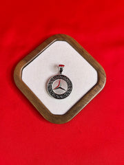 Pure Silver Benz Pendant