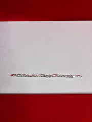Pure Silver Kids Bracelet (7.0 inch) (KB25)