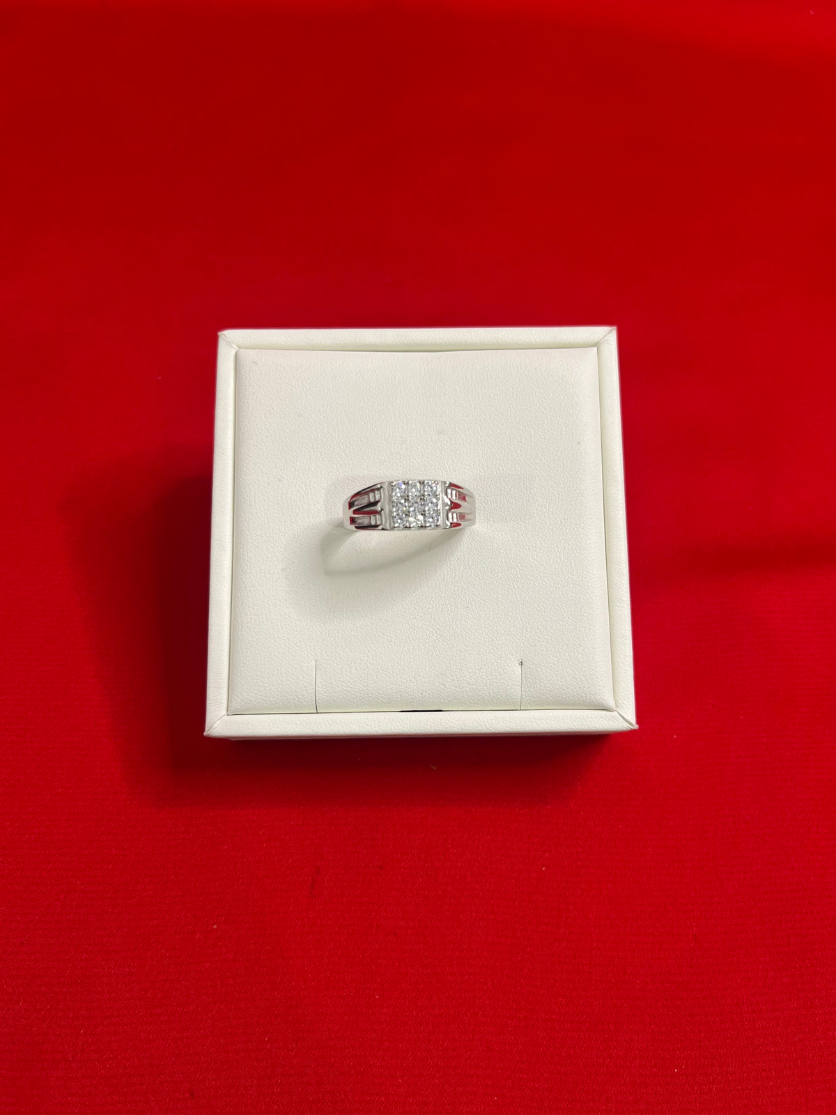 Men Silver Ring (Size 12) MR88
