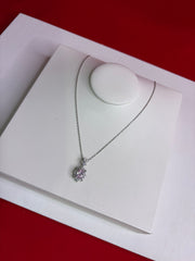 Pure Silver Pendant Necklace (WN183)