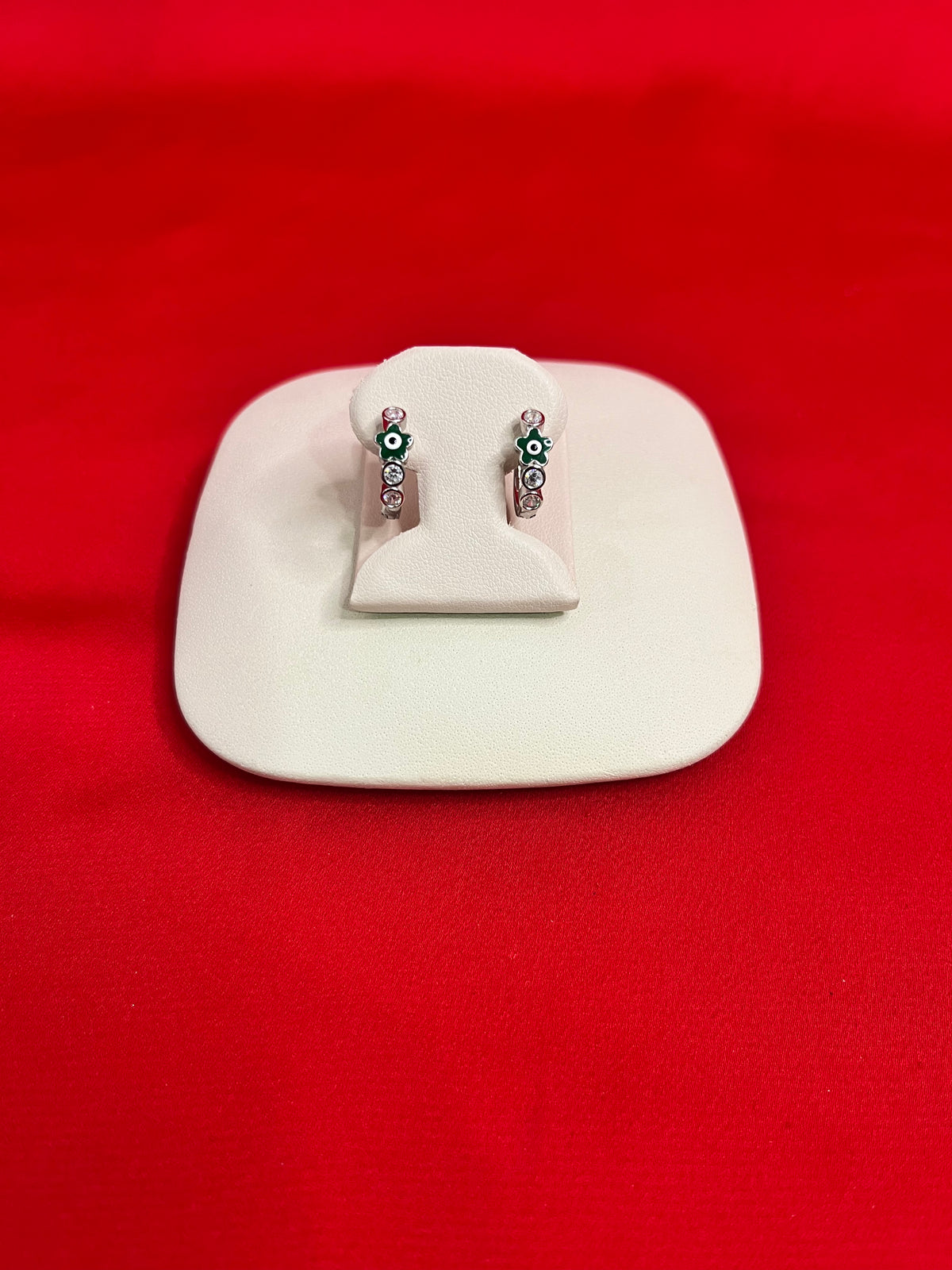 Pure Silver Hoops Earrings (HE19)