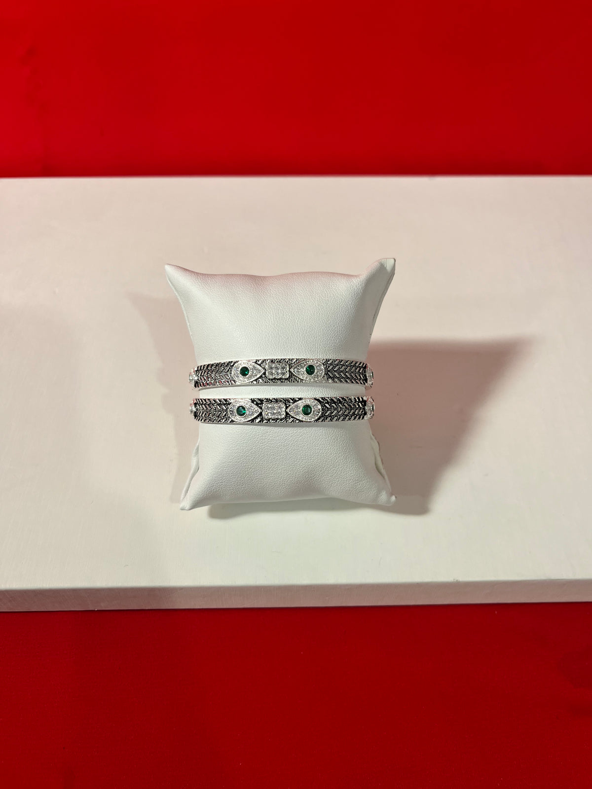 Pure Silver Bangle Pair 2.4 (SB65)