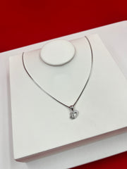 Heart & flower Pendant Necklace