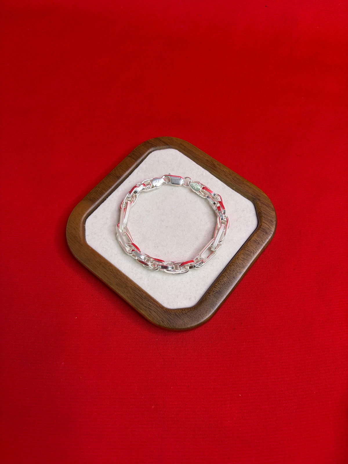 Pure Silver Kids Bracelet (7.0 inch) (KB26)