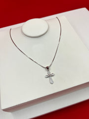 Cross Silver Pendant Necklace