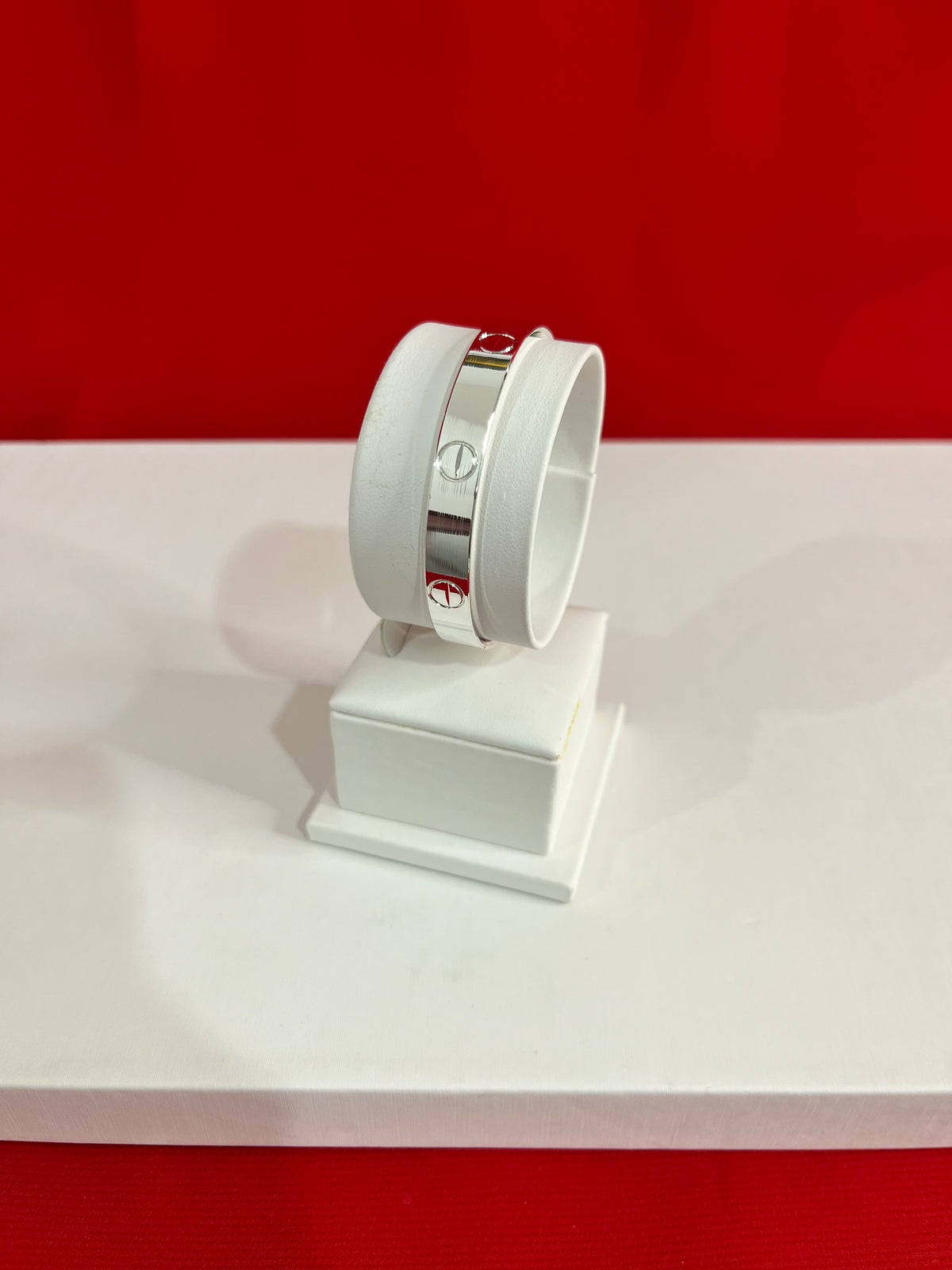 Pure Silver Kada Cartier Design(2.4)
