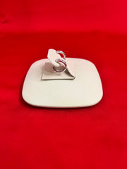 Pure Silver Hoops Earrings (HE4)