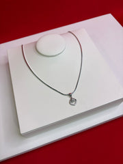 Pure Silver Pendant Necklace (WN120)