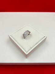 Silver Iced Band size 12