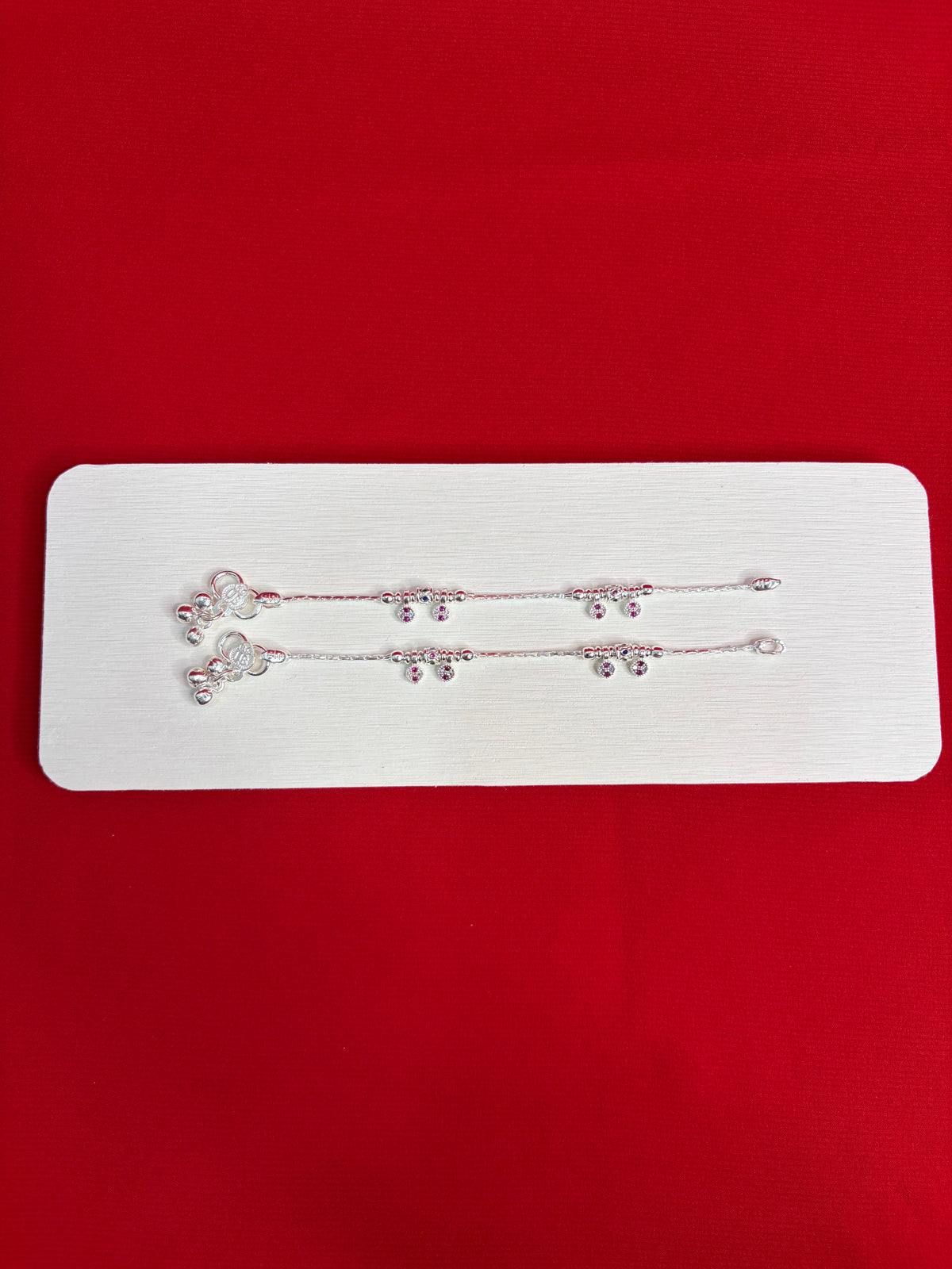 Pure Silver Kids Anklets (5.5 inch) (KA129)