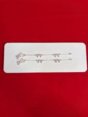 Pure Silver Kids Anklets (5.5 inch) (KA129)