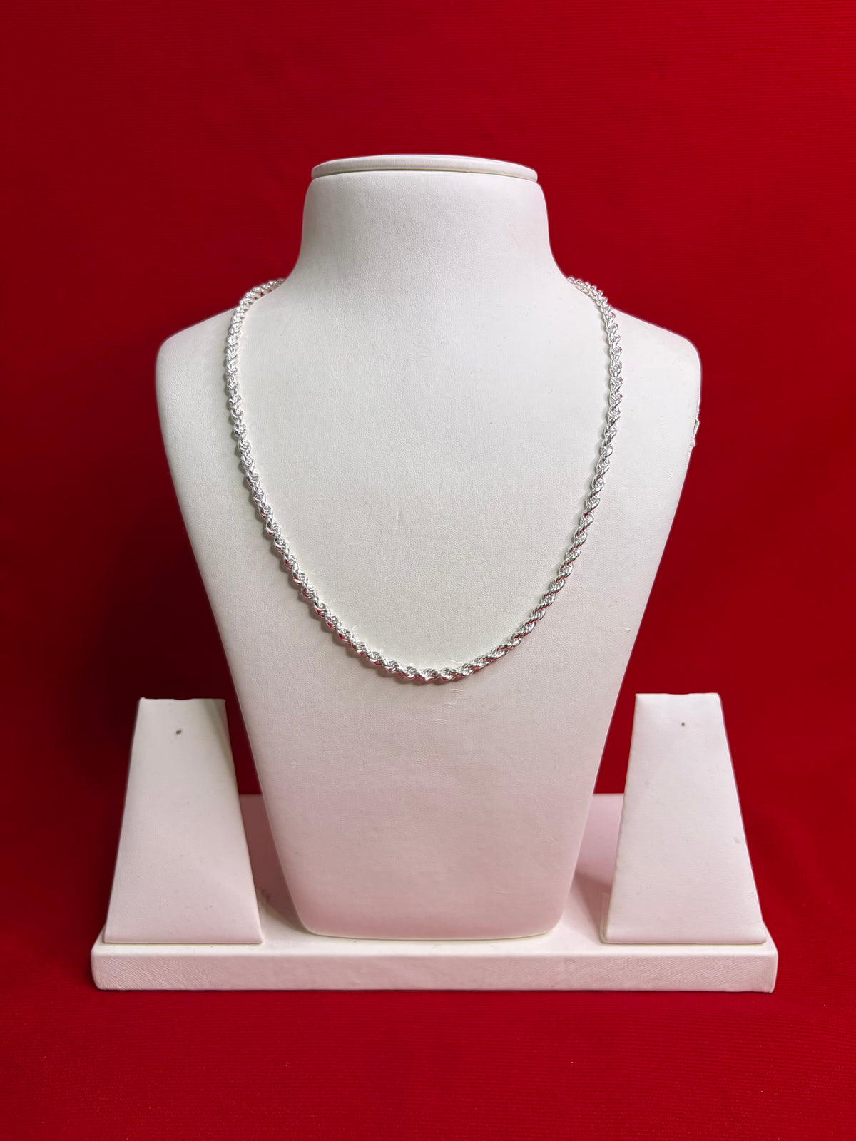 Rope Pure Silver Chain 20” (SC120)