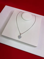 Pure Silver Pendant Necklace (WN102)