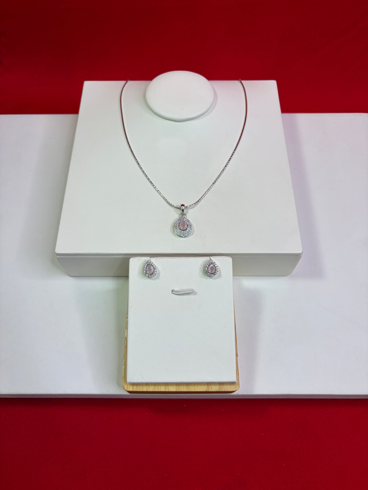 Pure Silver Pendant Set (WN157)