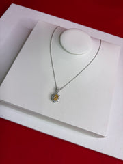 Pure Silver Pendant Necklace (WN186)