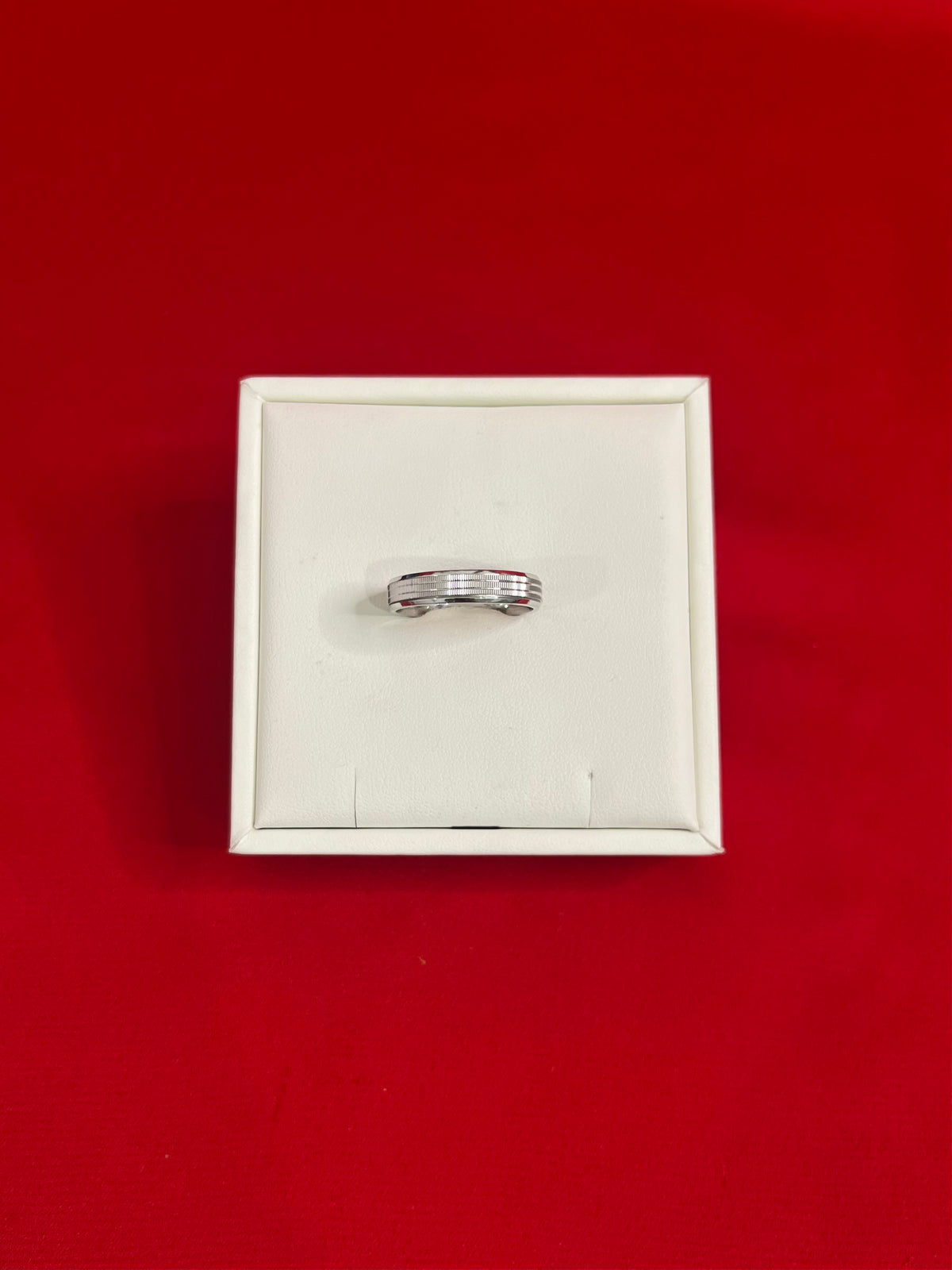 Men Silver Band (Size 12) MR5