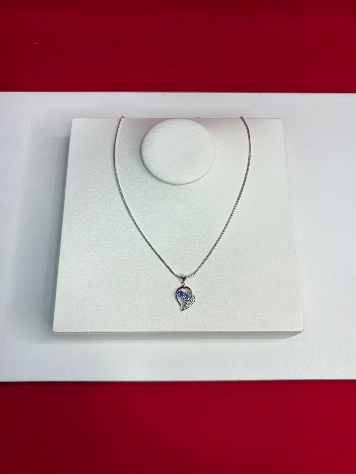 Pure Silver Pendant Necklace (WN201)