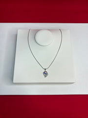 Pure Silver Pendant Necklace (WN201)