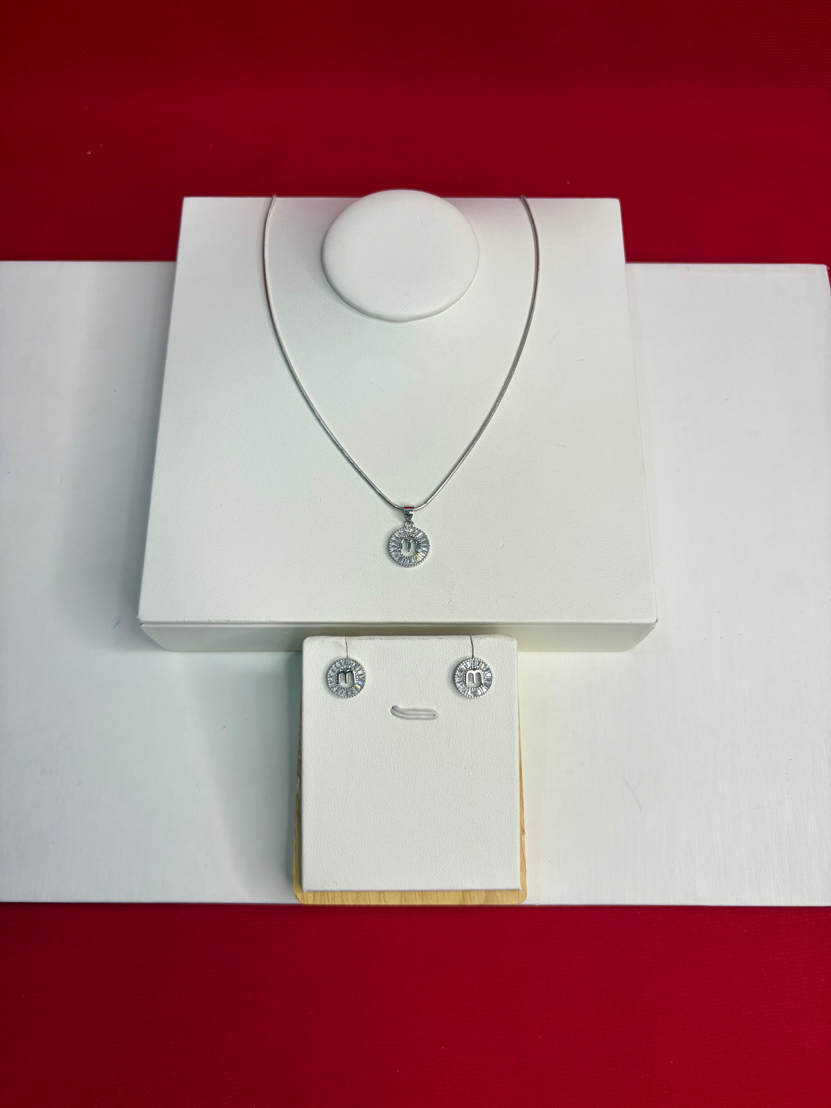 Pure Silver Pendant Set (WN197)