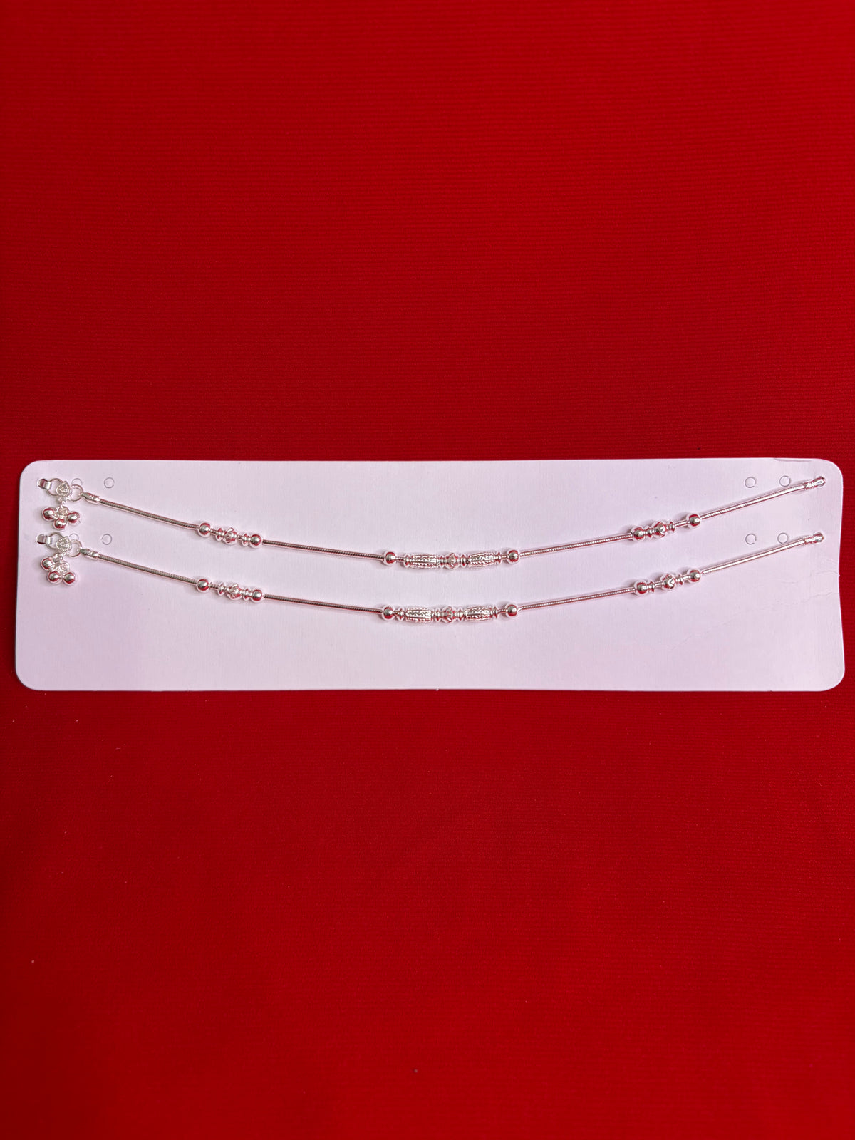 Pure Silver Anklets (WA138)