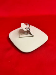 Pure Silver Hoops Earrings (HE70)