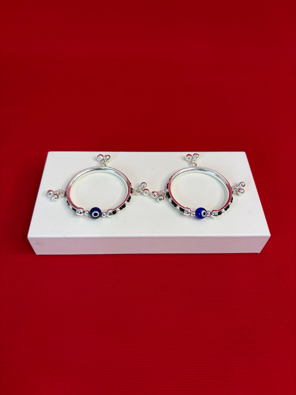 Pure Silver Kids Kangan Bracelet (KS134)