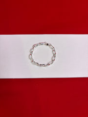 Kids Pure Silver Bracelet 5.4 Inch (KSR33)