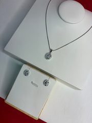 Pure Silver Pendant Set (WN196)