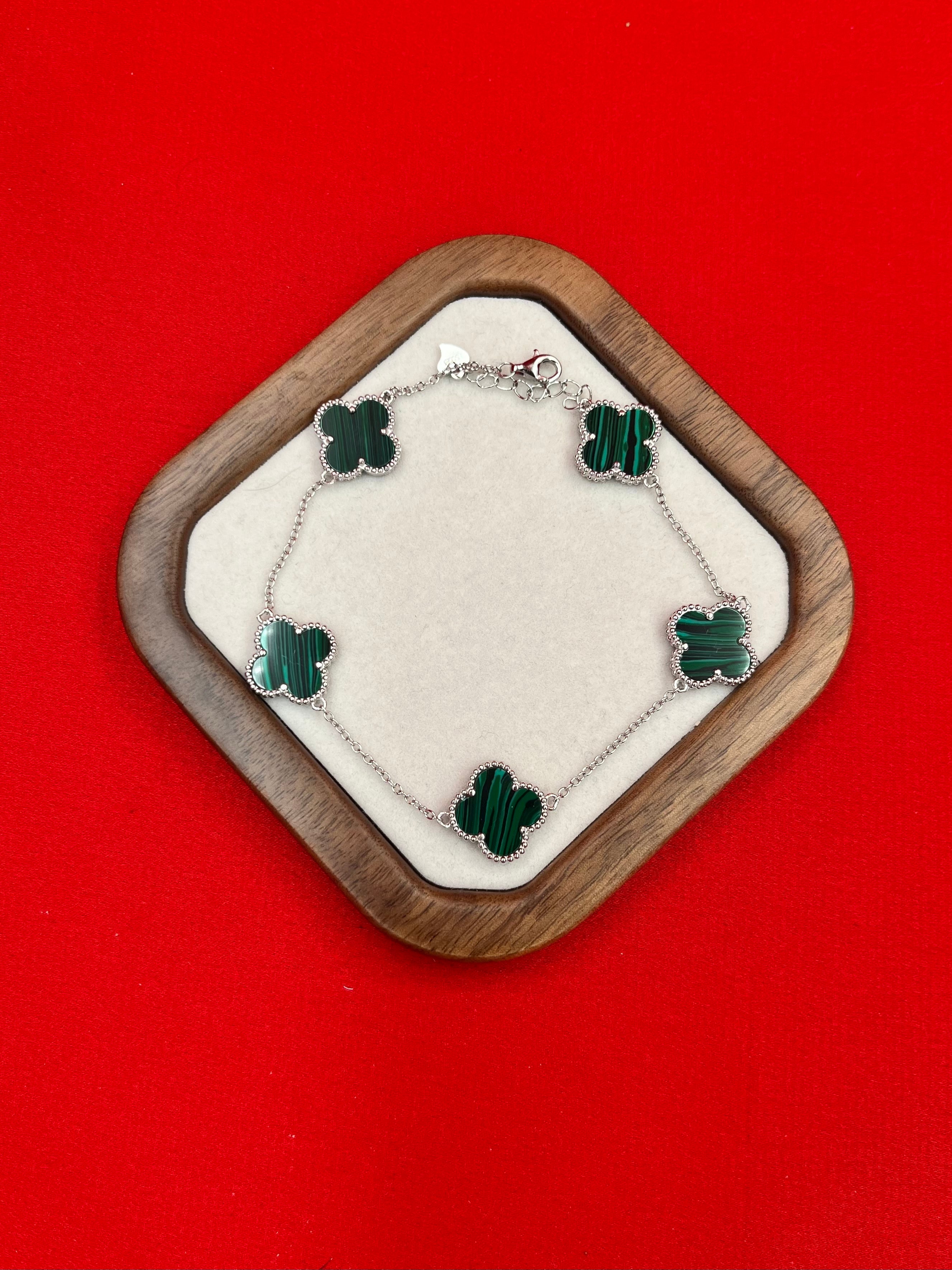 Van cleef Silver Bracelet(Bigger Size)