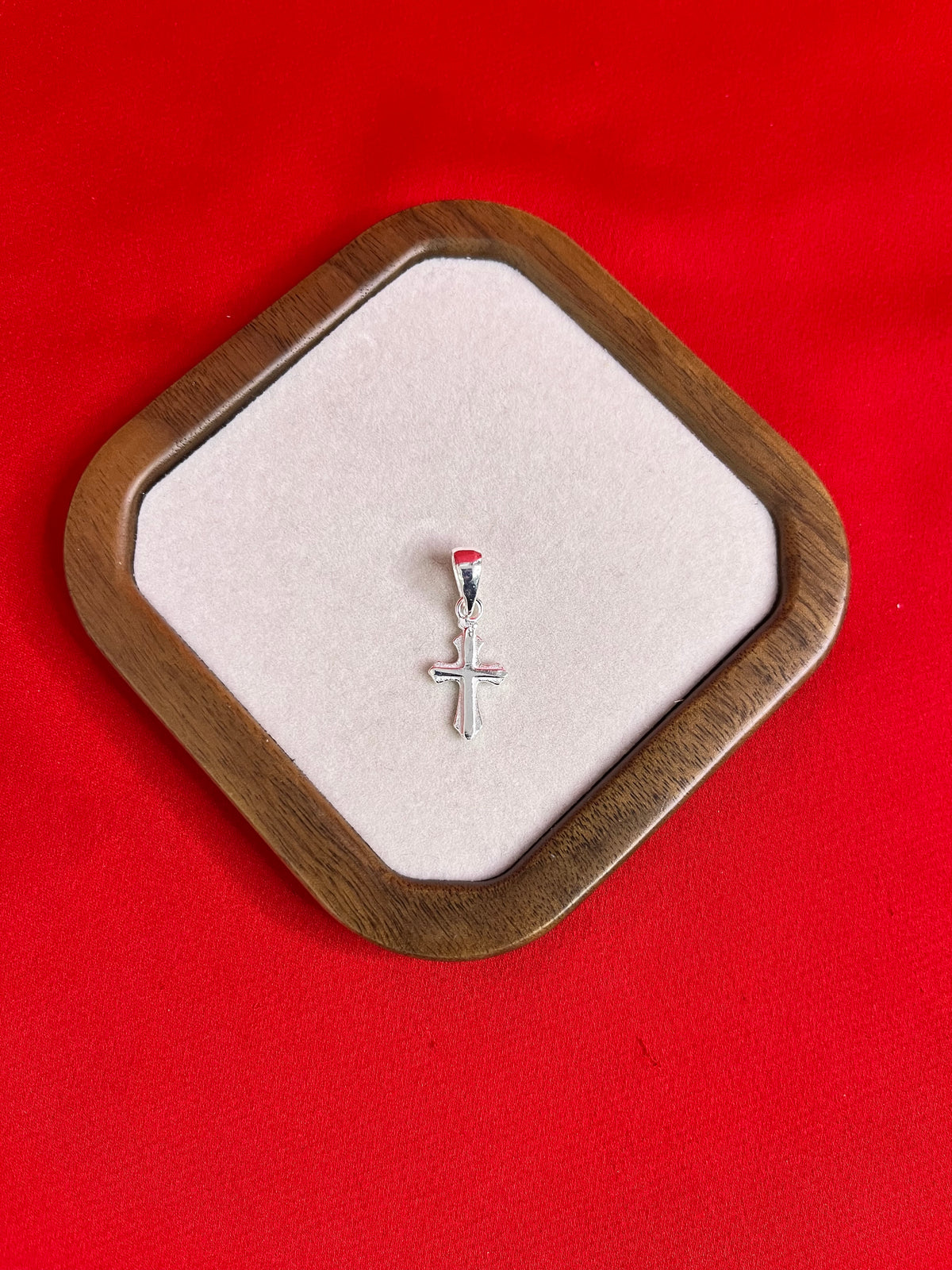 Pure Silver Cross Pendant