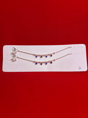 Pure Silver Anklets (6.5 Inch) (KA111)