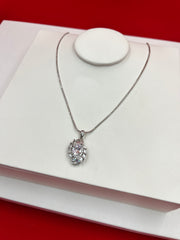 Diamond Bloom Pendant Necklace