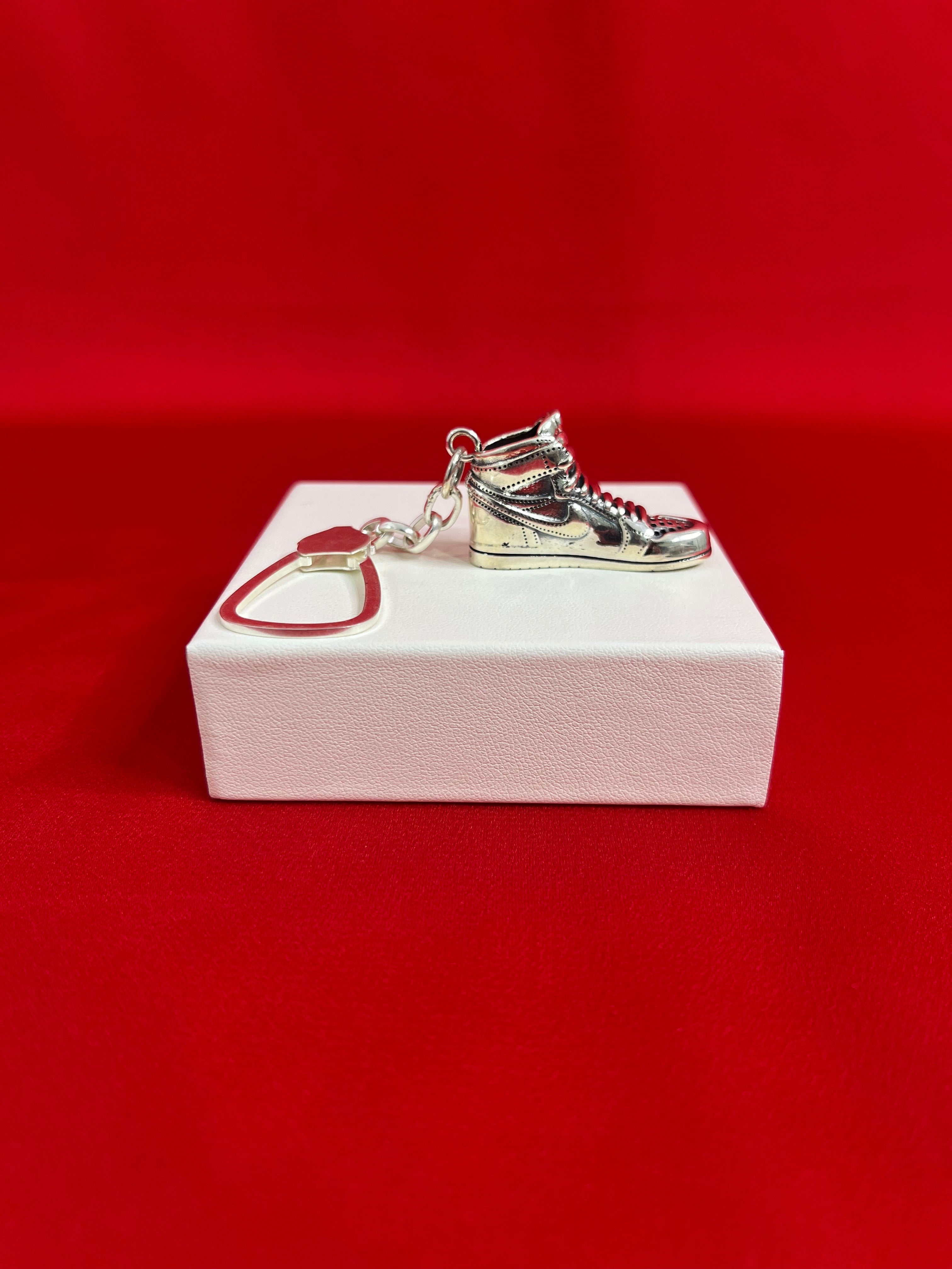 Pure Silver Car Key Chain