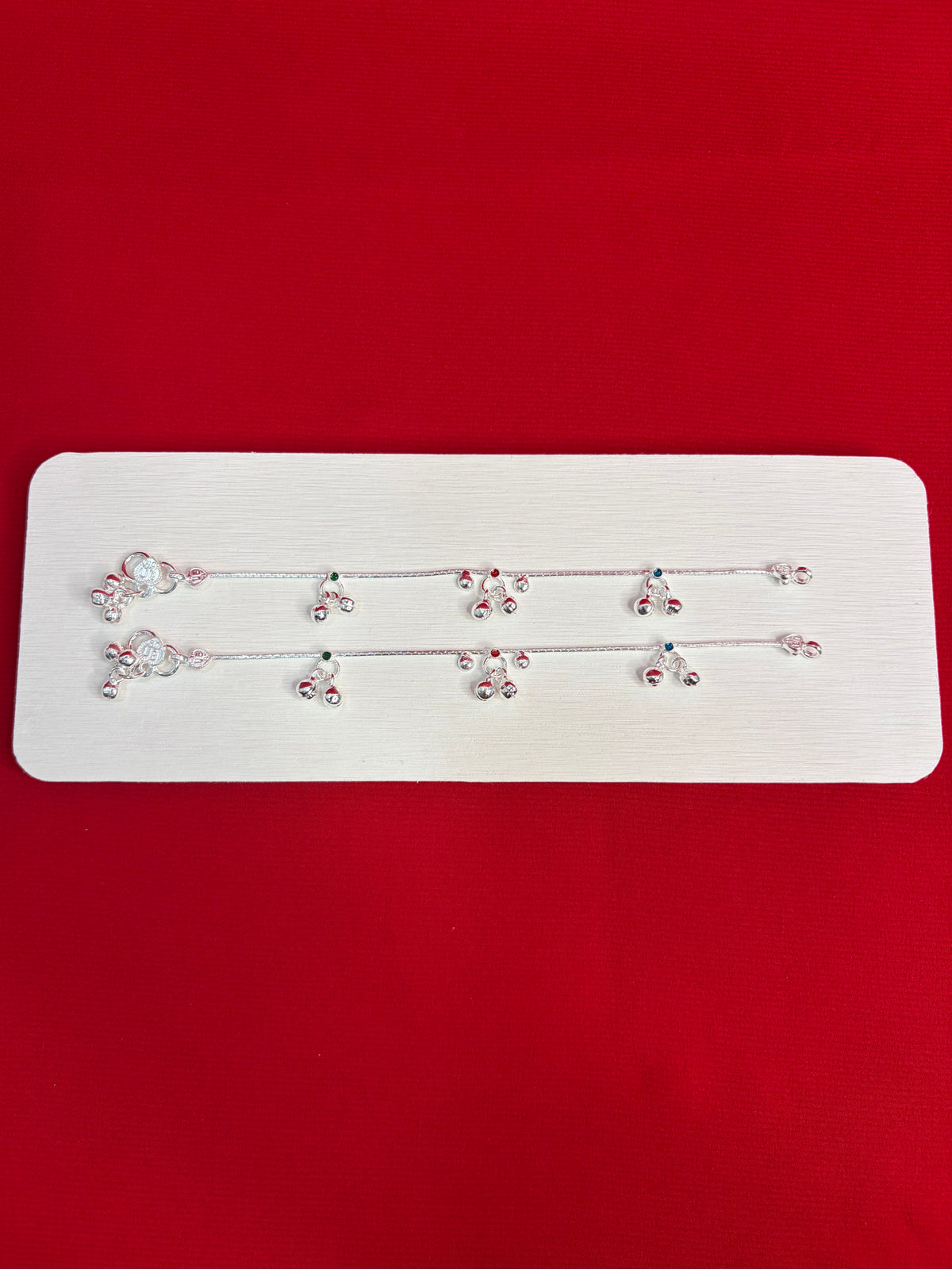 Pure Silver Kids Anklets (6.5 Inch) (KA131)