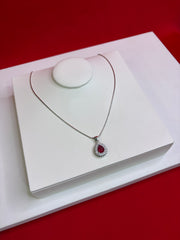 Pure Silver Pendant Necklace (WN126)