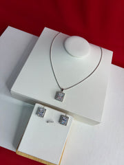 Pure Silver Pendant Set (WN243)