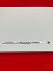 Tennis Pure Silver Bracelet