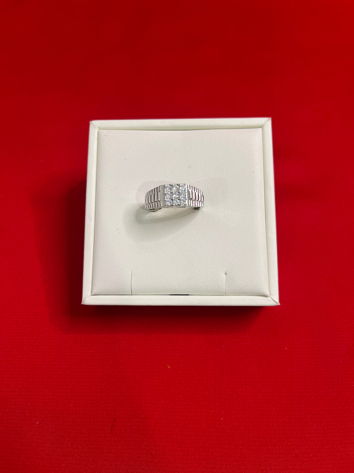 Men Silver Ring (Size 11) MR92