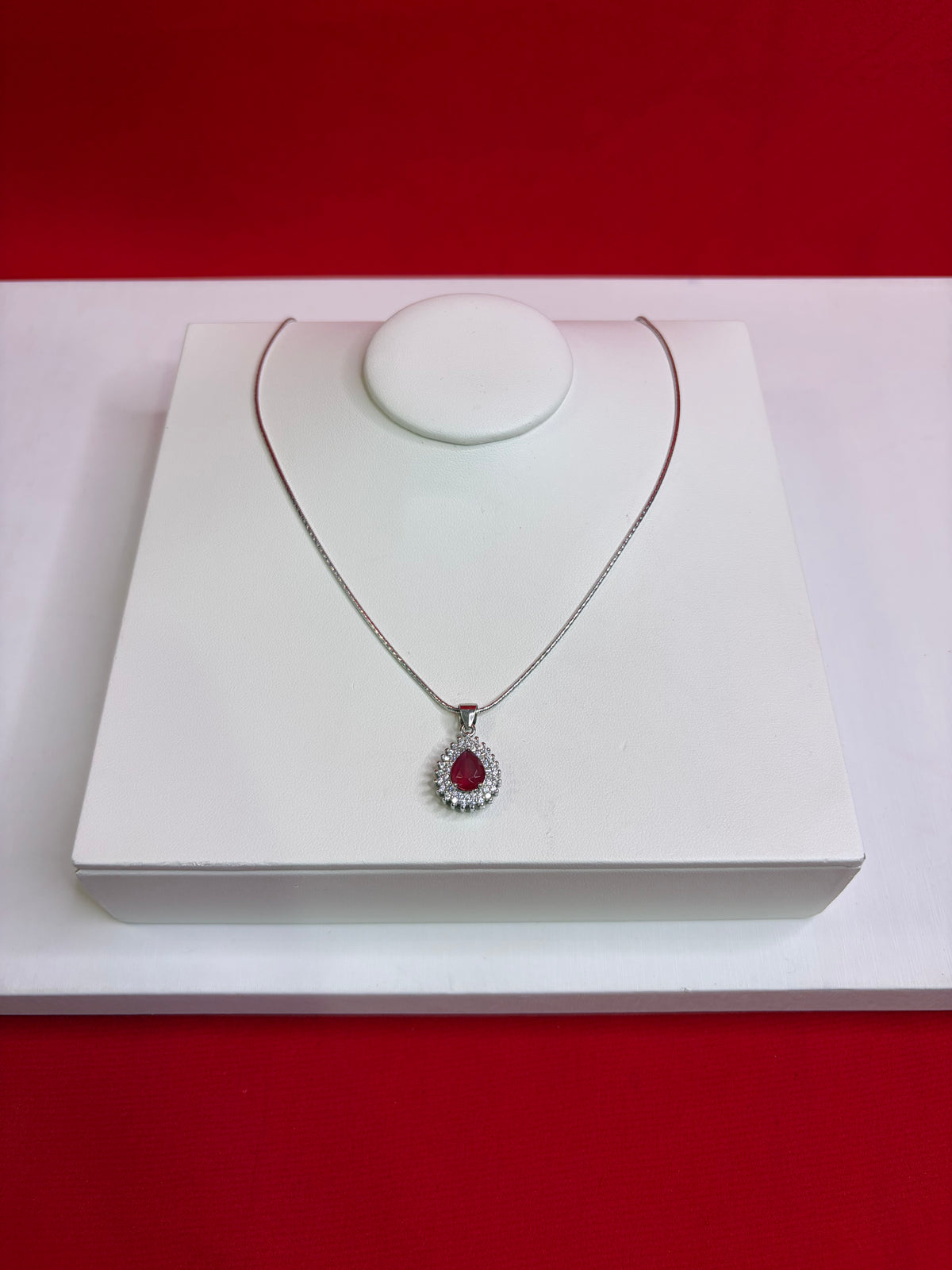 Pure Silver Pendant Necklace (WN126)